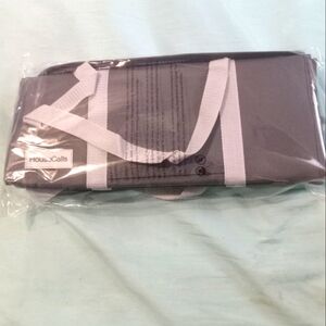 🩶🤍 NWT Mens Medical Reusable Insulated Tote Bag Silver Inside Medical